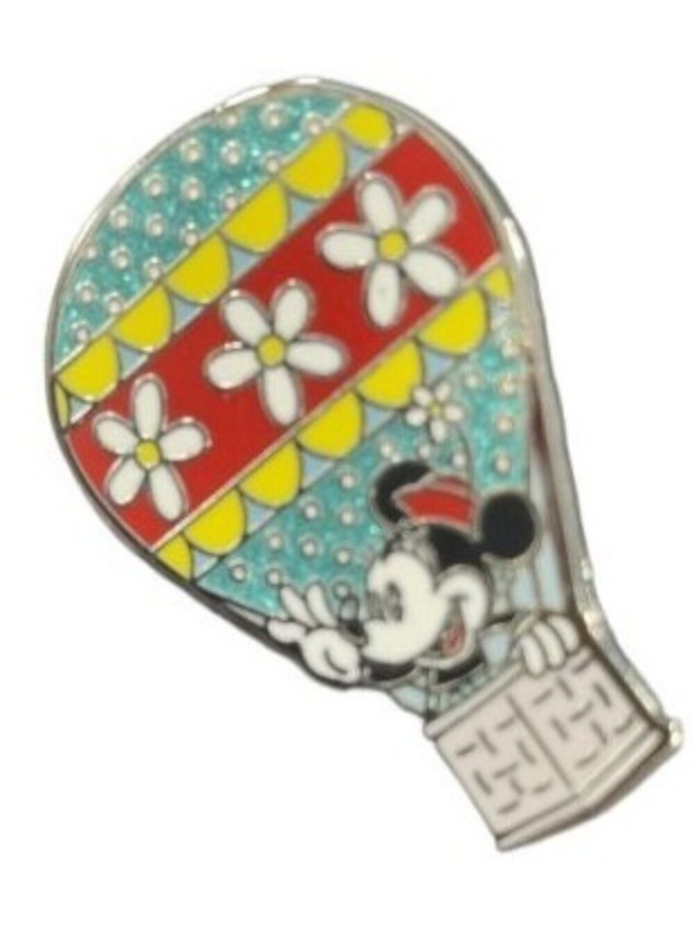 Disney Minnie Mouse Trading Pin Hot Air Balloon Lapel Pin Brooch Badge Jewelry